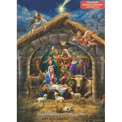 Thumbnail In The Manger Chocolate Advent Calendar