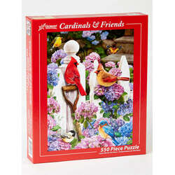 Item 473118 CARDINALS AND FRIENDS JIGSAW PUZZLE