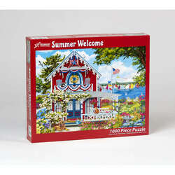 Item 473152 SUMMER WELCOME JIGSAW PUZZLE