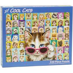 Item 473189 Cool Cats Jigsaw Puzzle 550pc