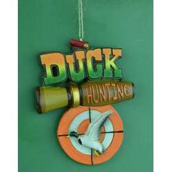 Item 483025 Duck Hunting Ornament