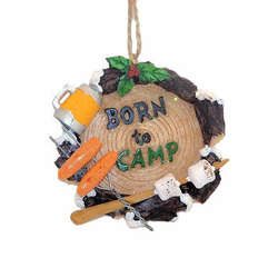 Item 483274 Born To Camp Ornament