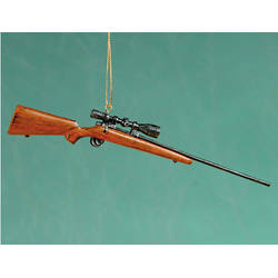 Item 483304 Rifle With Scope Ornament