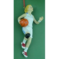 Item 483750 Girl Basketball Ornament