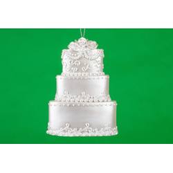 Item 483763 Wedding Cake Ornament