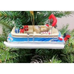 Item 483810 Pontoon Boat Ornament