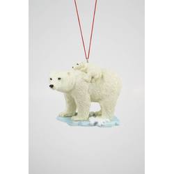 Item 483844 Polar Bear With Baby Ornament