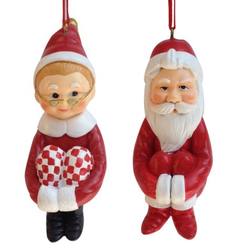 Item 483935 Mrs. Claus/Santa Pixie Ornament