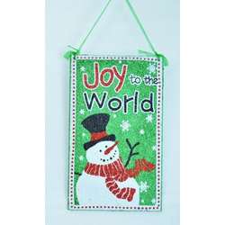 Item 483998 Joy To The World Snowman Ornament