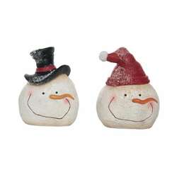 Item 501062 thumbnail Snowman Head Figure