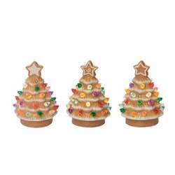 Item 501165 Mini Lightup Gingerbread Tree