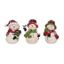 Item 501205 Cutie Snowman Figure