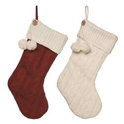 Item 501248 Fabric Knit Traditional Stocking
