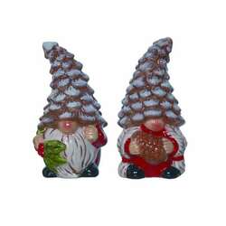 Item 501378 Rustic Gnome Salt And Pepper Shaker Set