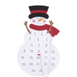 Item 501531 Snowman Advent Calendar