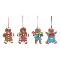 Item 501564 Glitter Gingerbread Ornament
