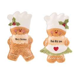 Item 501689 Gingerbread Chef Spoon Rest