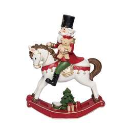 Item 501702 thumbnail Nutcracker On Rocking Horse Figure