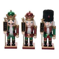 Item 501706 Wood Chubby Nutcracker