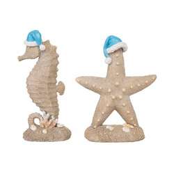 Item 501758 Seahorse/Starfish With Santa Hat