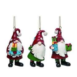 Item 501826 thumbnail Gnome With Presents Ornament