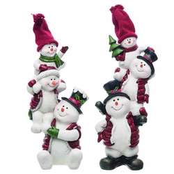 Item 501839 Snowman Stack Figure