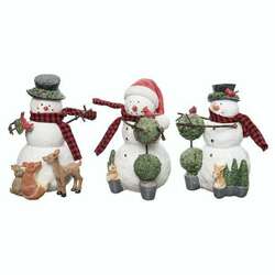 Item 501931 thumbnail Busy Snowman Figure