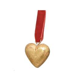 Item 501973 thumbnail Wood Heart Ornament