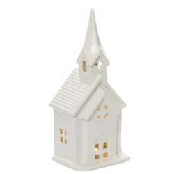 Item 502061 Light Up White Church