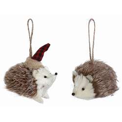 Item 505057 Natural Hedgehog Ornament