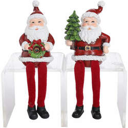 Item 505065 Santa Toes Shelf Sitter