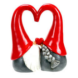 Item 505110 Kissing Holiday Gnome Couple