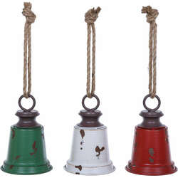 Item 505257 Red/White/Green Bell Hang