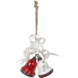 Item 505318 thumbnail Joy/Noel Cutout Bell With Bow