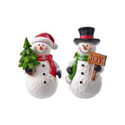 Item 505332 Snowman With Tree With Sign