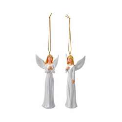Item 505335 thumbnail Shiny White Angel Ornament