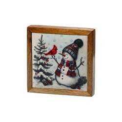 Item 505346 thumbnail Beaded Snowman Block