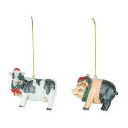 Item 509048 thumbnail Christmas Cow/Pig Ornament