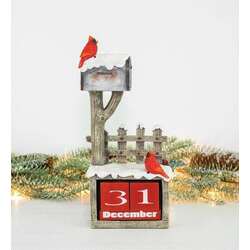 Item 509057 Cardinal Mailbox Countdown Calendar