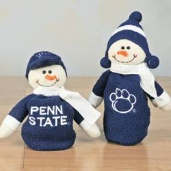 Item 509070 Penn State University Nittany Lions Snowman Stretch Ornament