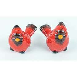 Item 509073 Cardinal Salt And Pepper Shakers Set