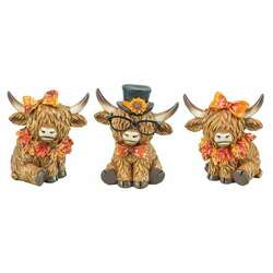Item 509133 thumbnail Harvest Highland Cow Tabletop
