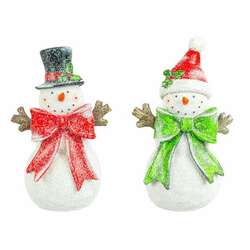 Item 509196 thumbnail Traditional Bow Snowman Stander