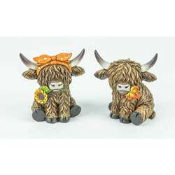 Item 509202 thumbnail Fall Highland Cow Figure