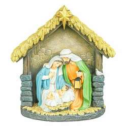 Item 509219 thumbnail Traditional Holy Family Manger Tabletop