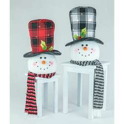 Item 509256 Top Hat Snowman With Lights