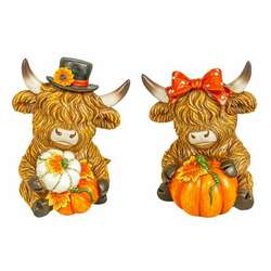 Item 509281 thumbnail Sunflower Highland Cow Sitter