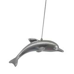 Item 516109 Silver Dolphin Ornament