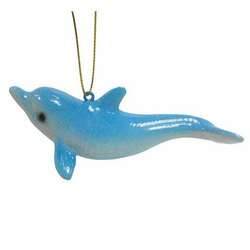 Item 516242 Blue Dolphin Ornament