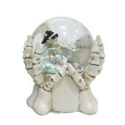Item 516269 Surfer Skeleton Globe